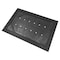Msi Black Bevel 24 in. X 36 in. Rubber Mat Tray ZOR-RM-0001 - alternate 1